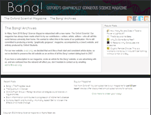 Tablet Screenshot of bangscience.org